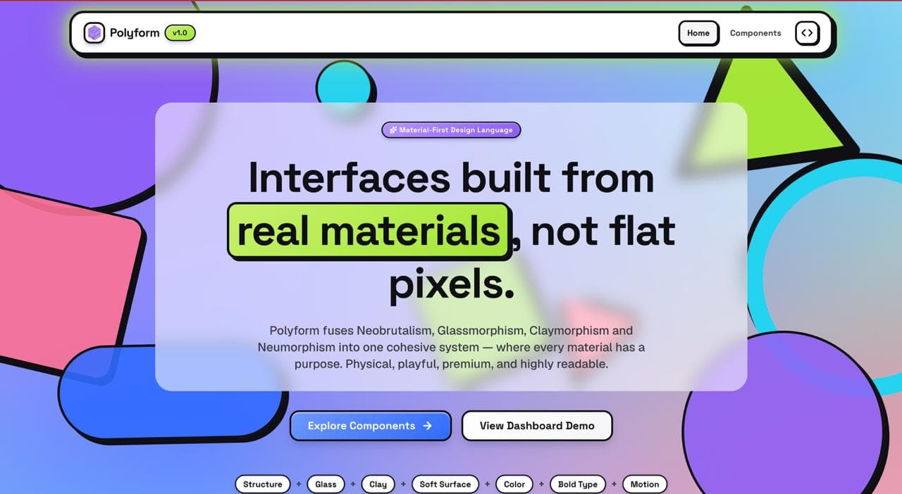 Polyform screenshot